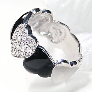 楽天市場】K18WG オニキス ダイヤモンド リング指輪 リング 18金