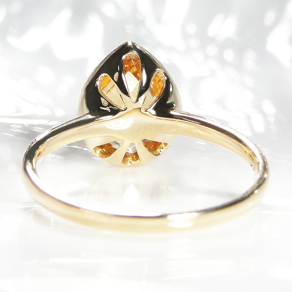 楽天市場】大人気 K18YG シトリン リング 数量限定【送料無料】【品質