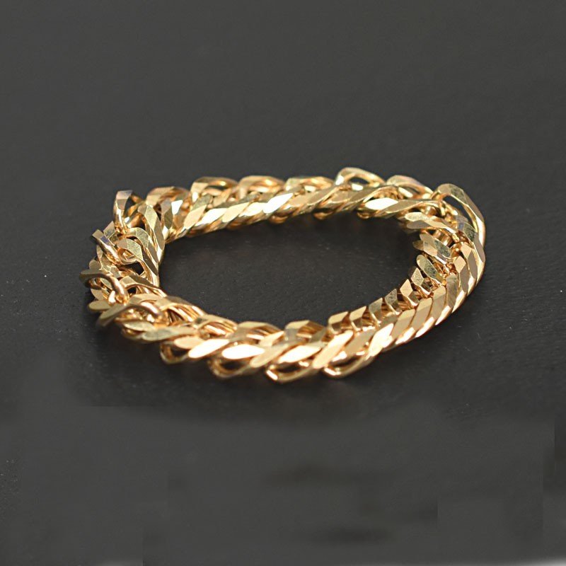 楽天市場】K18 18金 トリプル 12面トリプル 喜平 リング 13号 リング幅