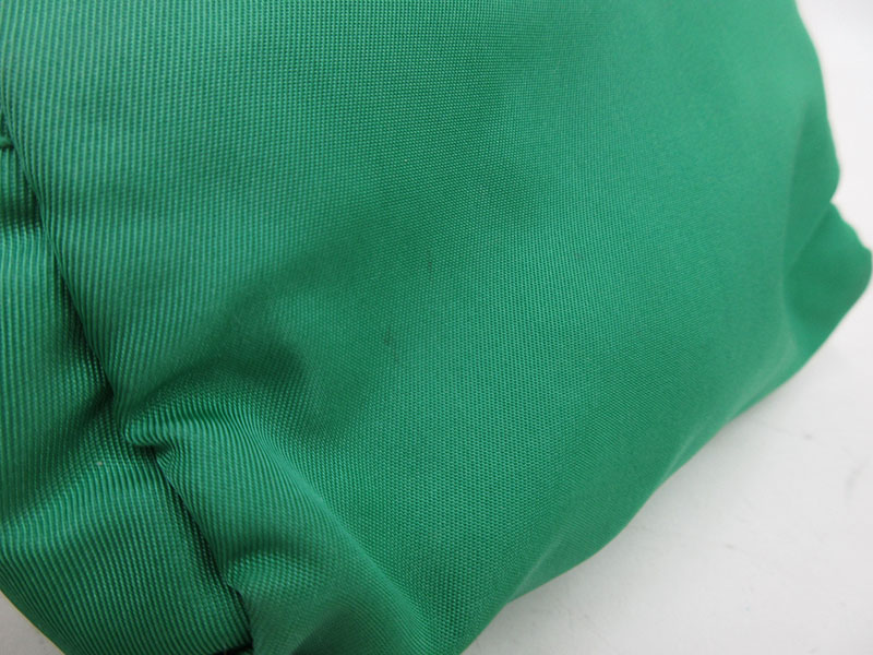 楽天市場】PRADA(プラダ) ポーチ 緑 グリーン ナイロン 【ブランド小物