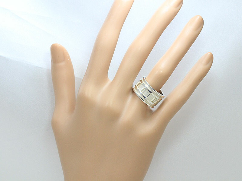 楽天市場】Tiffany&Co.(ティファニー) アトラスワイドリング 13号