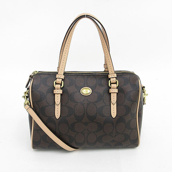 楽天市場】COACH(コーチ) シグネチャー 2WAYバッグ ミニボストンバッグ