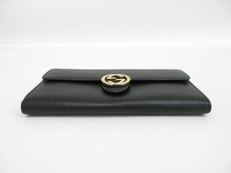 楽天市場】GUCCI(グッチ) インターロッキングG 長財布 615524 黒