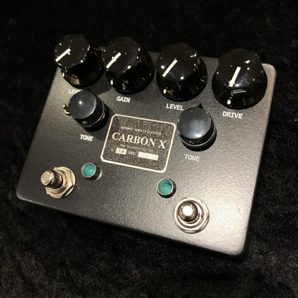 楽天市場】BROWNE AMPLIFICATION Carbon X Dual Overdrive【カラー