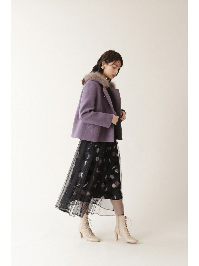 楽天市場】フロッシーモッサショートダッフルコート JILL by JILL