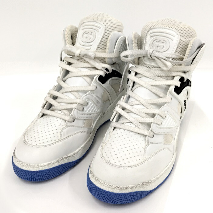楽天市場】【中古】GUCCI BASKET ハイカットスニーカー インター