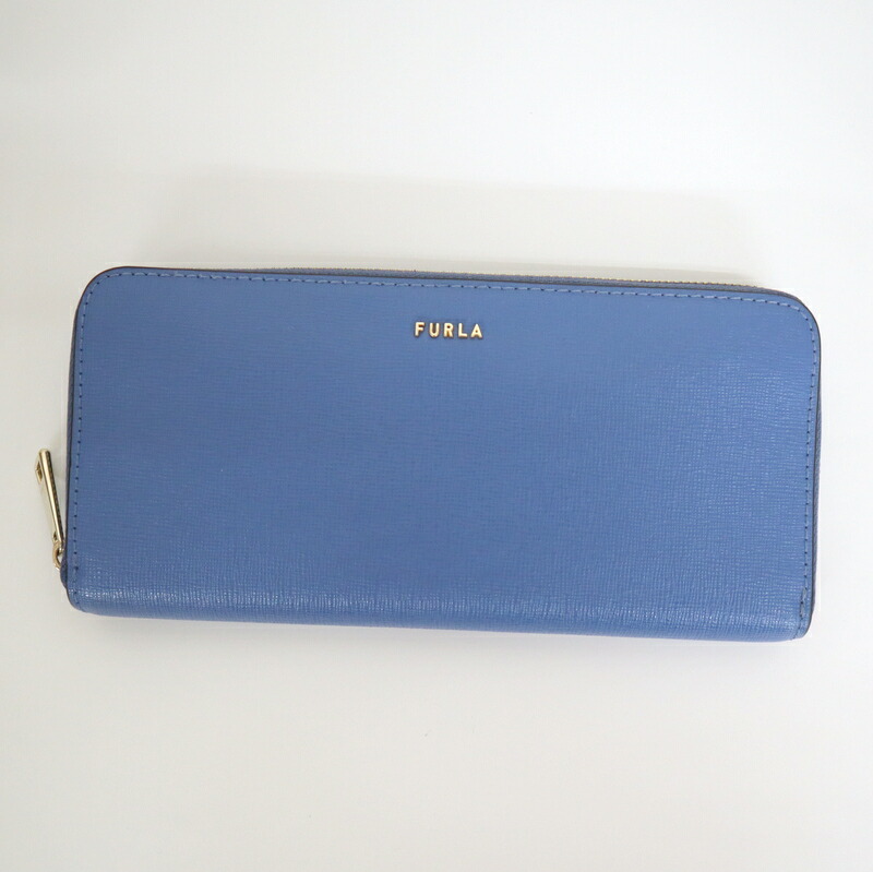 美品 グッチ 長財布 シマ GG ラウンドファスナー レザー ブルー 楽天