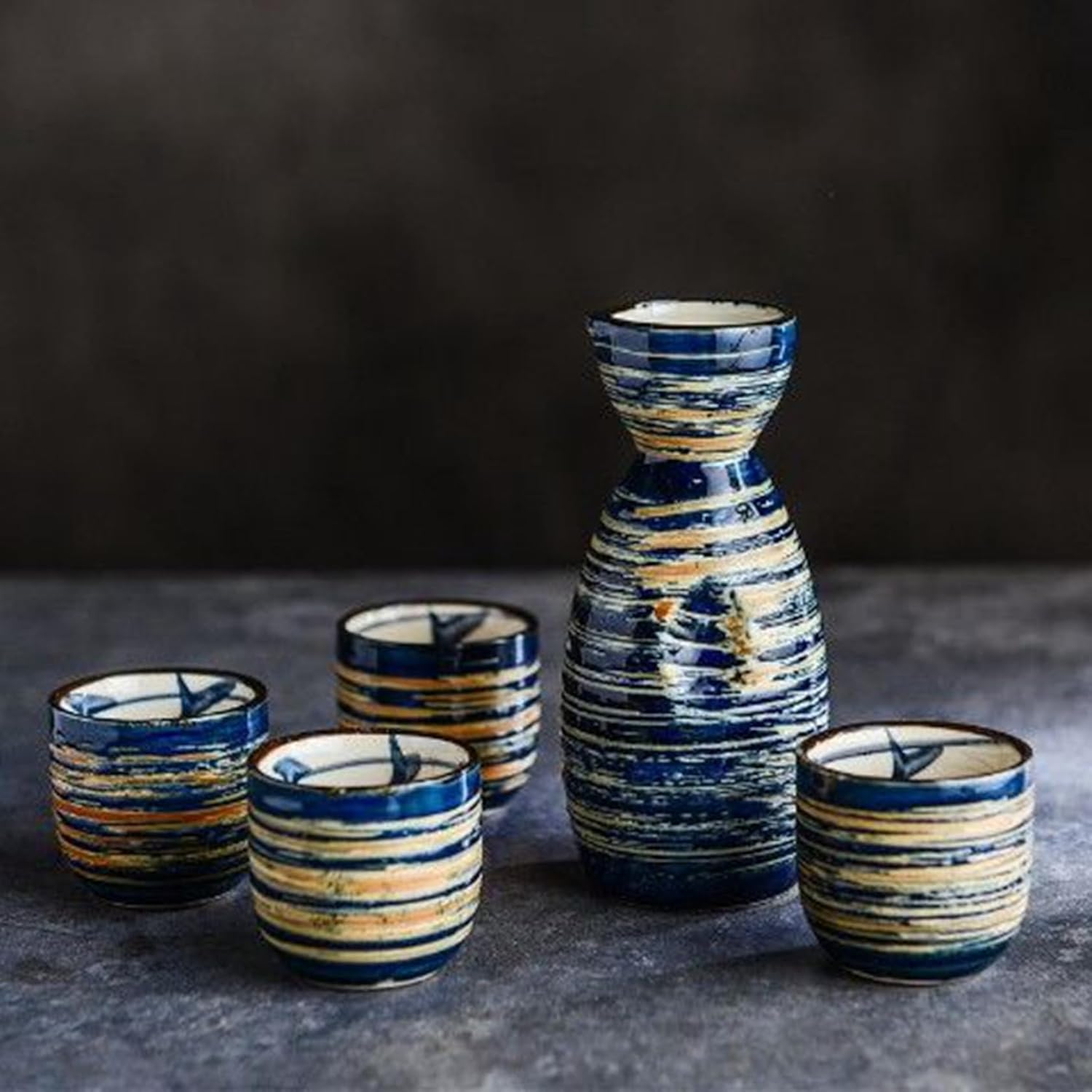 楽天市場】徳利 セット とっくり ぐい呑み おちょこ お猪口 酒器セット