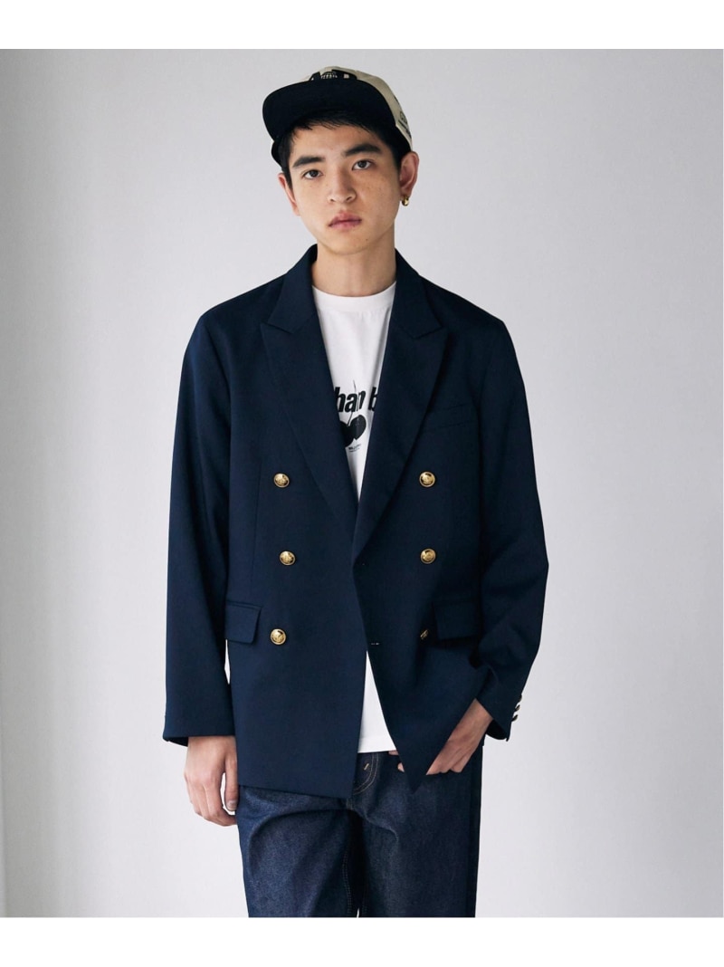 楽天市場】【SALE／30%OFF】TWツイル Wブレストブレザー JOURNAL