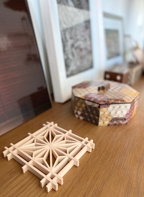 楽天市場】組子細工 キット kumiko kit 組子コースター組立キット 4