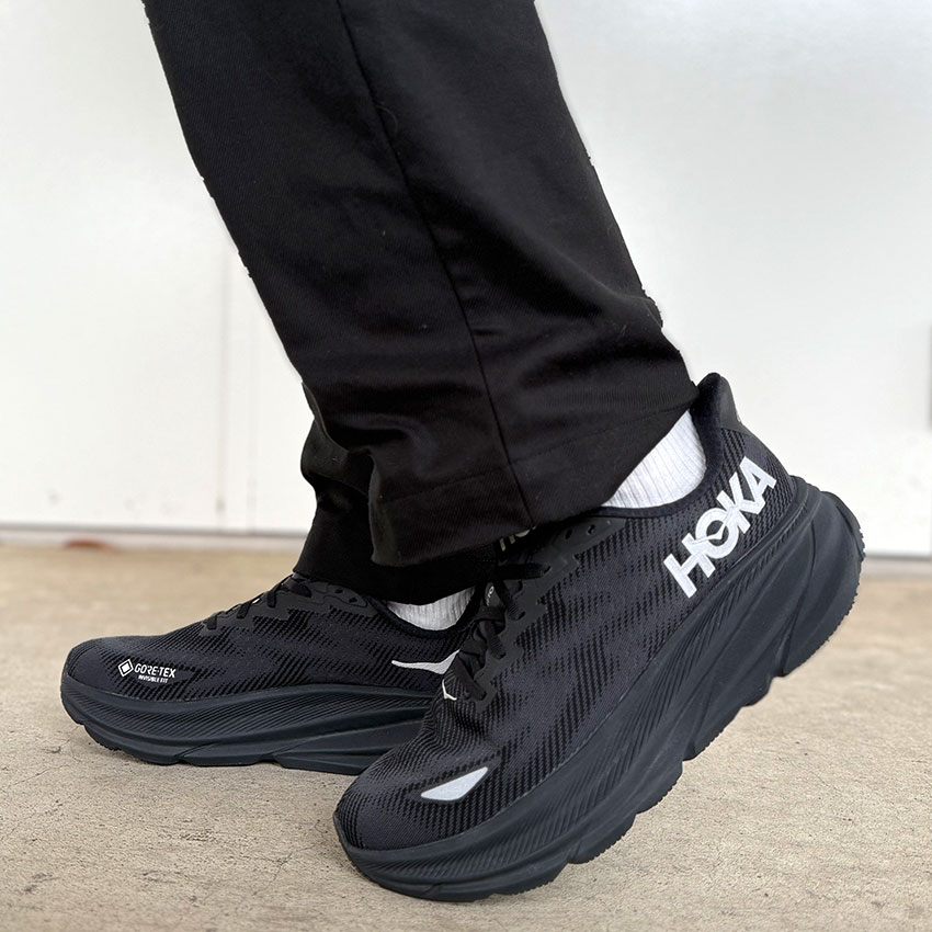 楽天市場】ホカ ランニングシューズ メンズ クリフトン 9 GTX ブラック