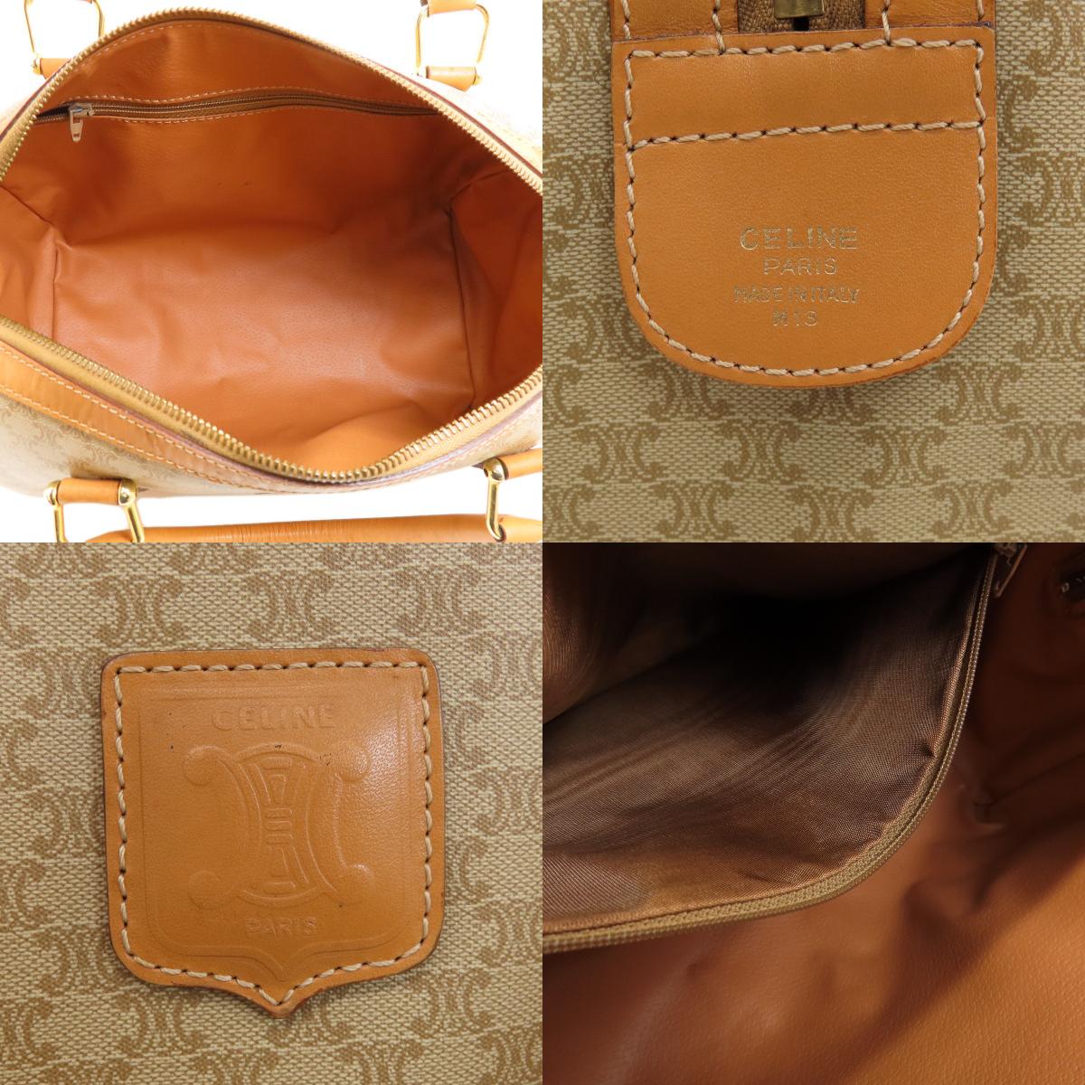 楽天市場】セリーヌ マカダム ボストンバッグ PVC/レザー レディース