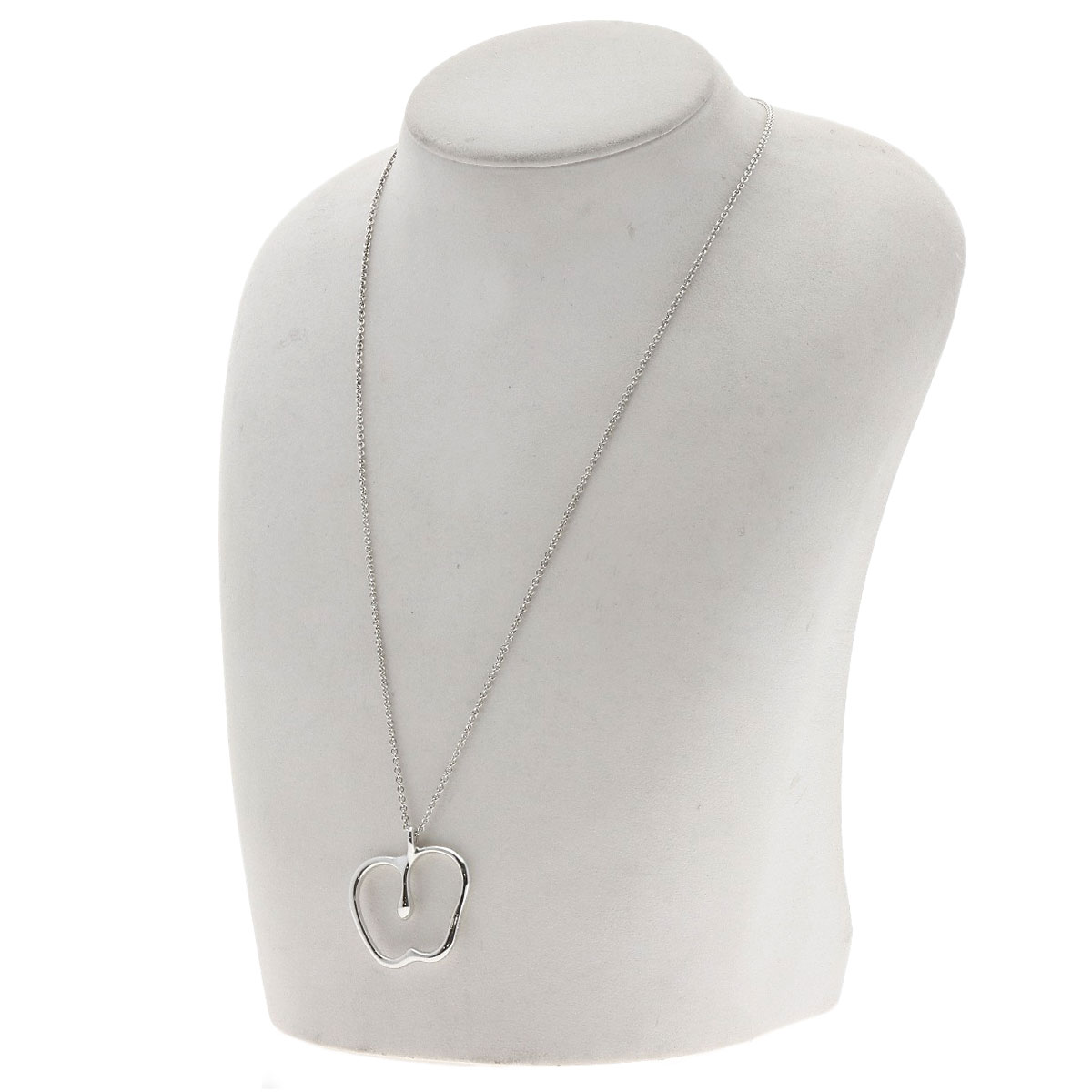 楽天市場】ティファニー アップル ラージ ネックレス シルバー