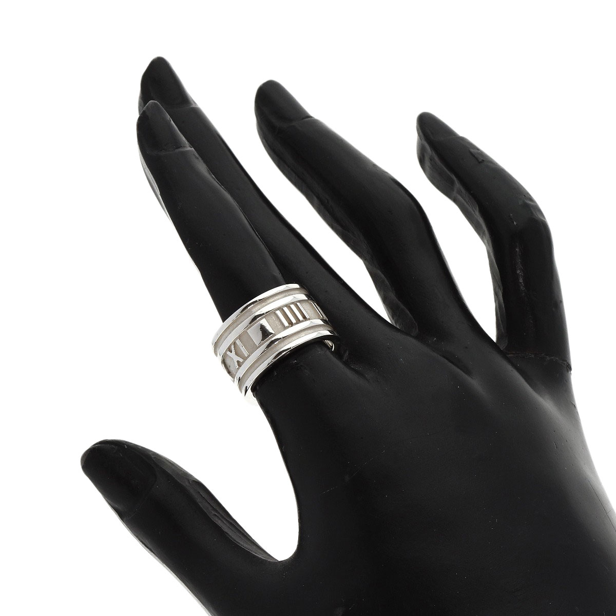 楽天市場】ティファニー アトラス ワイド リング・指輪 シルバー