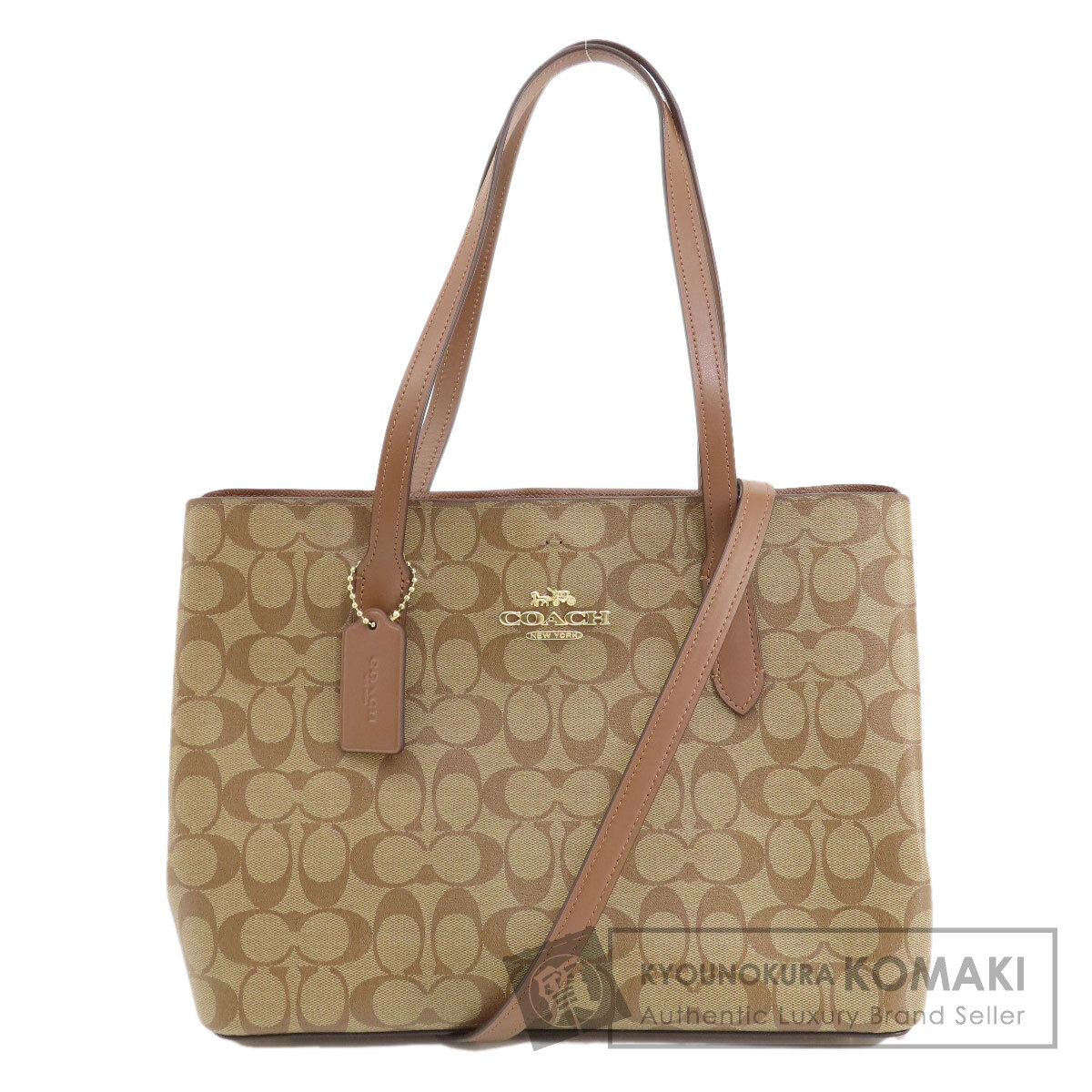 楽天市場】コーチ F48735 シグネチャー 2WAY トートバッグ PVC
