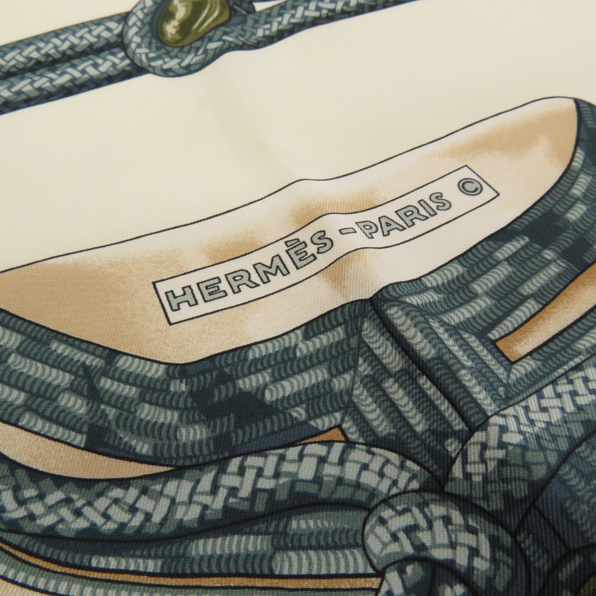 楽天市場】エルメス カレ 90 BRANDEBOURGS ブランデンブルク飾り