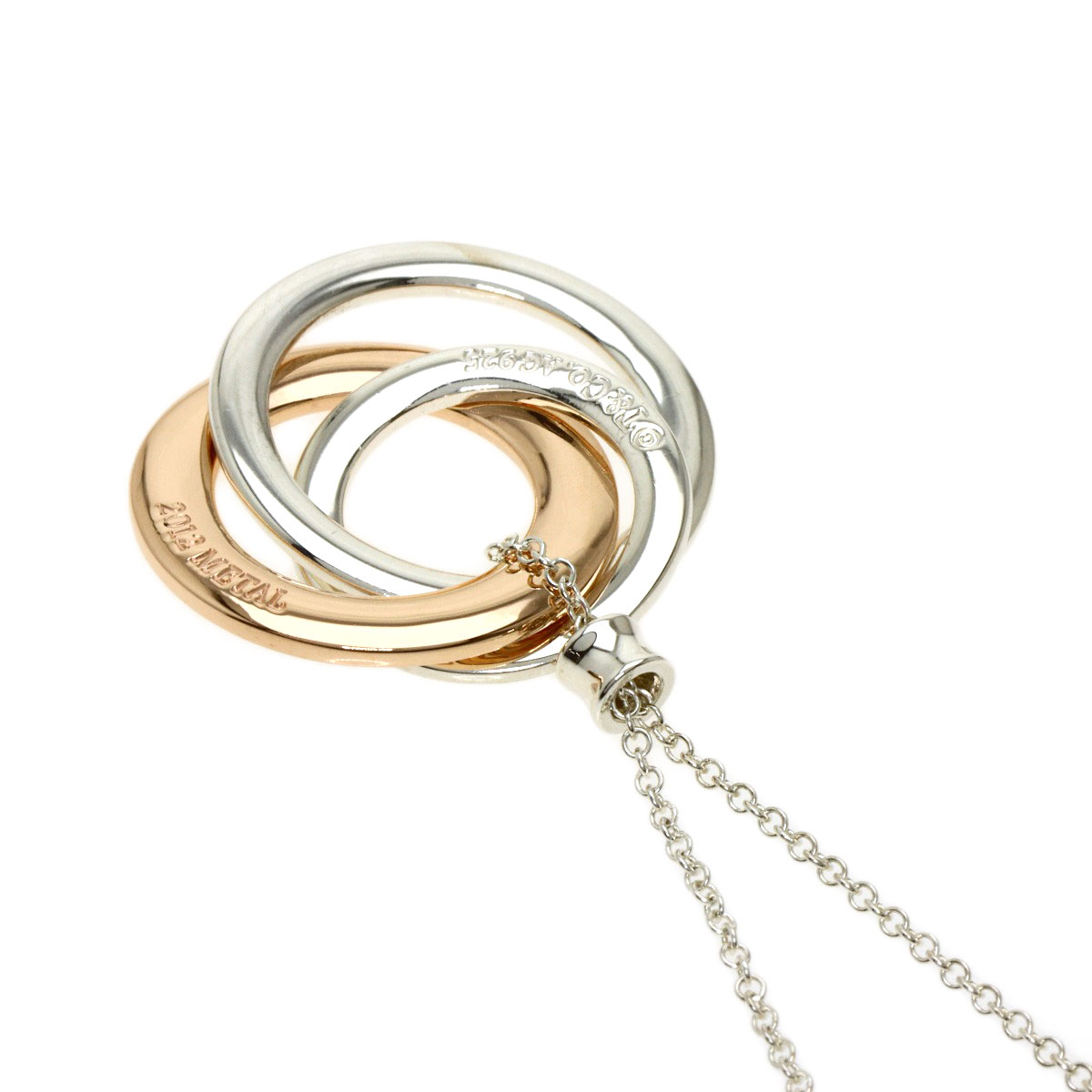 希少】ティファニー 7号 インターロッキング リング シルバー