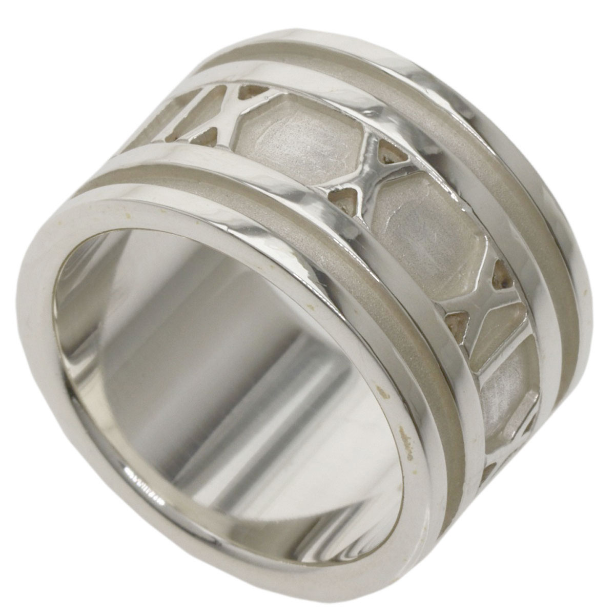 楽天市場】ティファニー アトラス ワイド リング・指輪 シルバー