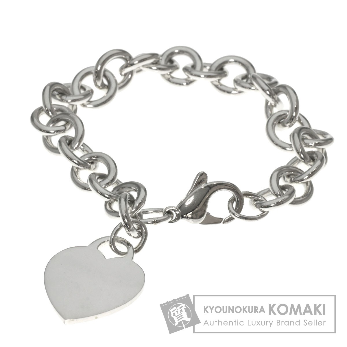 楽天市場】ティファニー ハートタグ ブレスレット シルバー レディース