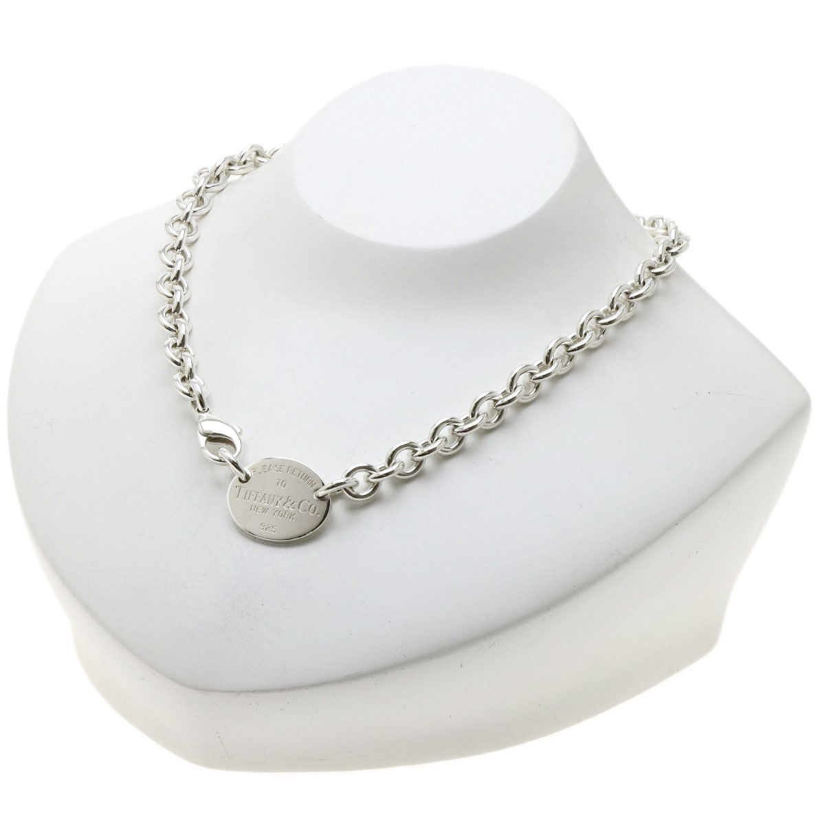 楽天市場】ティファニー リターントゥ オーバル ネックレス シルバー