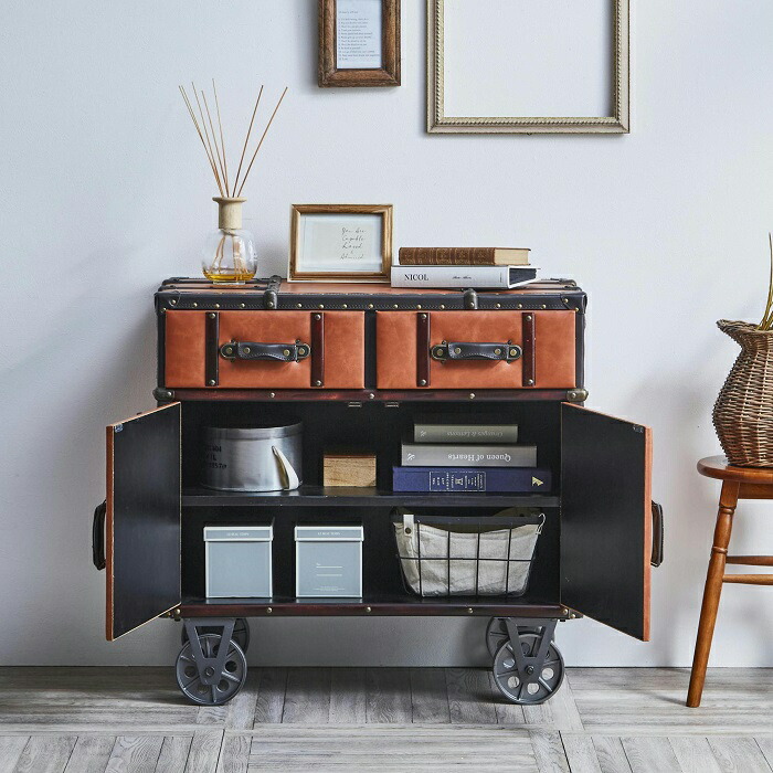 楽天市場】【50%OFF】キャビネット 衣類収納 リビング収納 収納