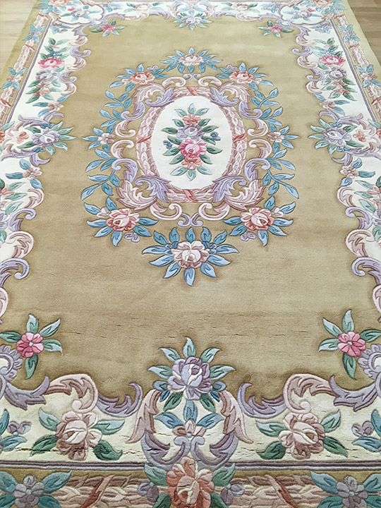 楽天市場】【中国段通 ウール 約4畳用 美術柄 14】絨毯(じゅうたん