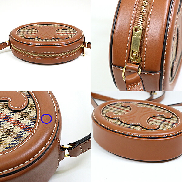 楽天市場】セリーヌ CELINE クロスボディ オーバルパース キュイル