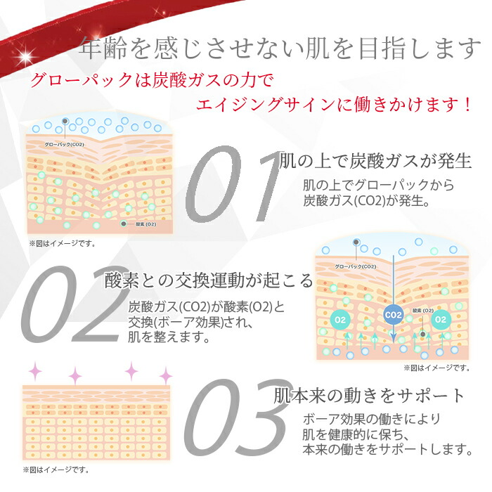 楽天市場】エニシー グローパック 10回分セット 炭酸ガスパック