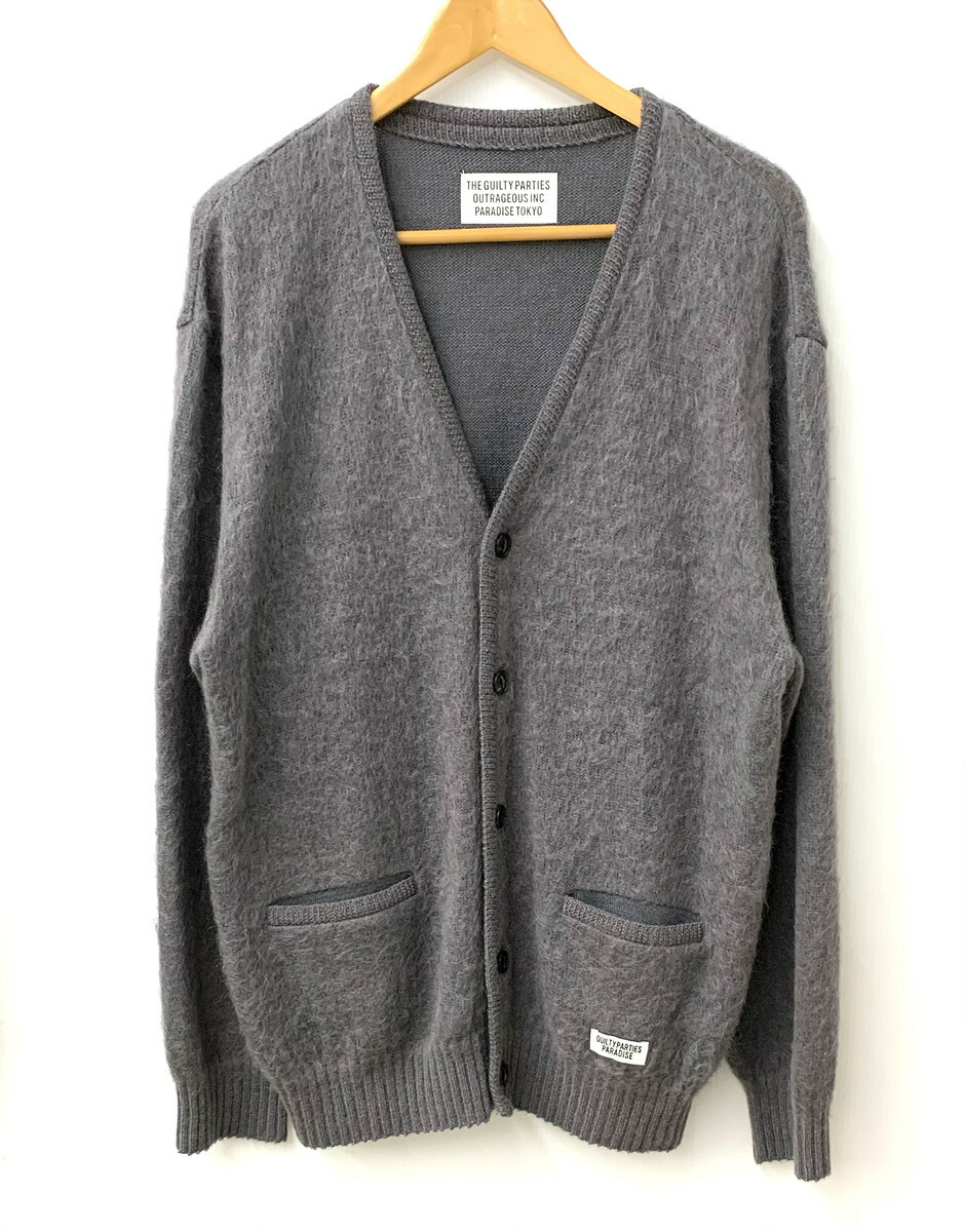 楽天市場】【中古】ワコマリア WACKO MARIA モヘアカーディガン