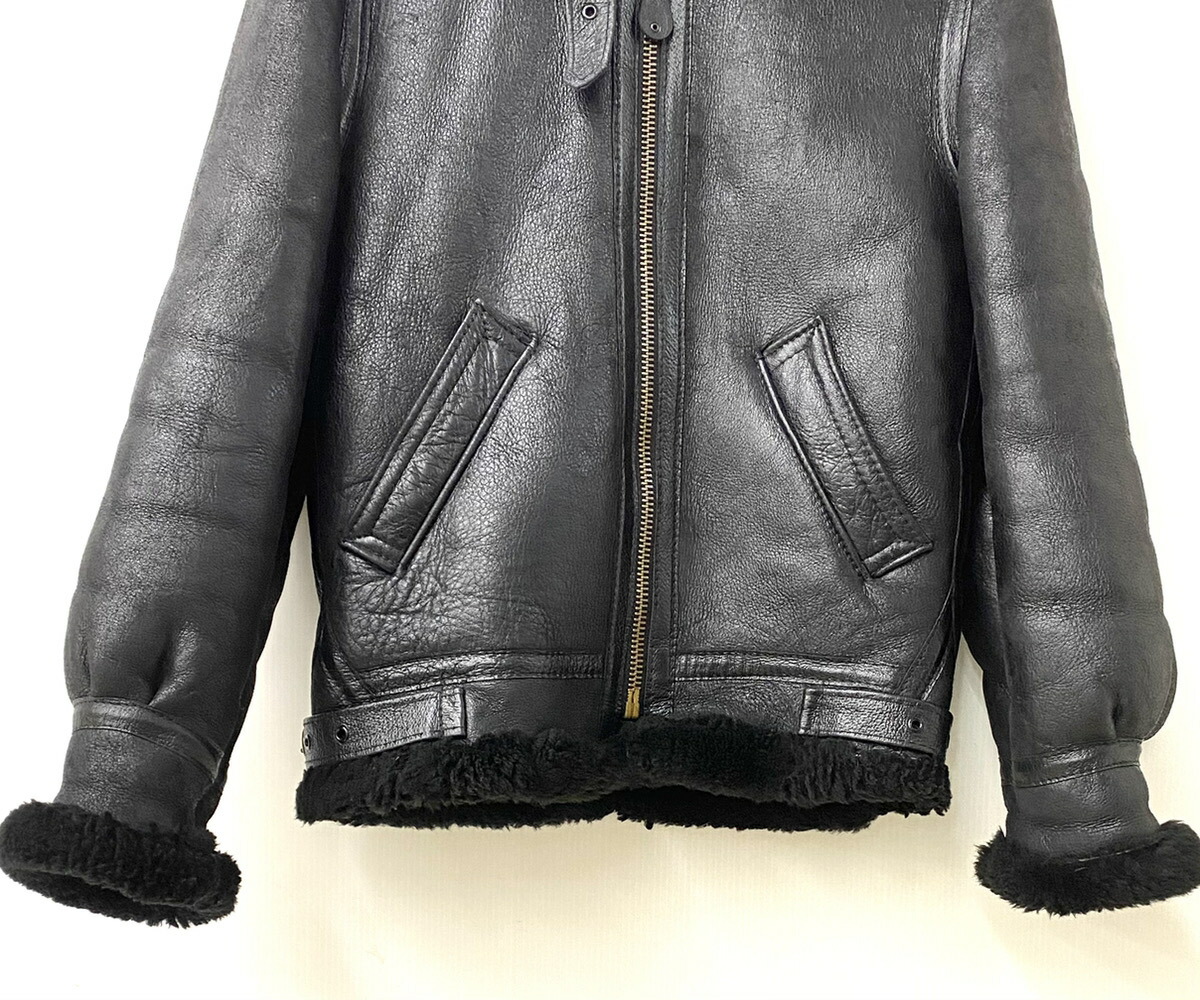 楽天市場】【中古】ショット SCHOTT B-3 フライトジャケット ムートン