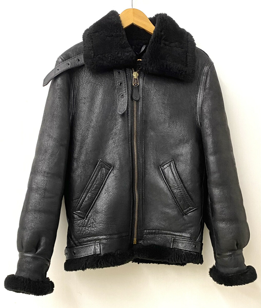 楽天市場】【中古】ショット SCHOTT B-3 フライトジャケット ムートン