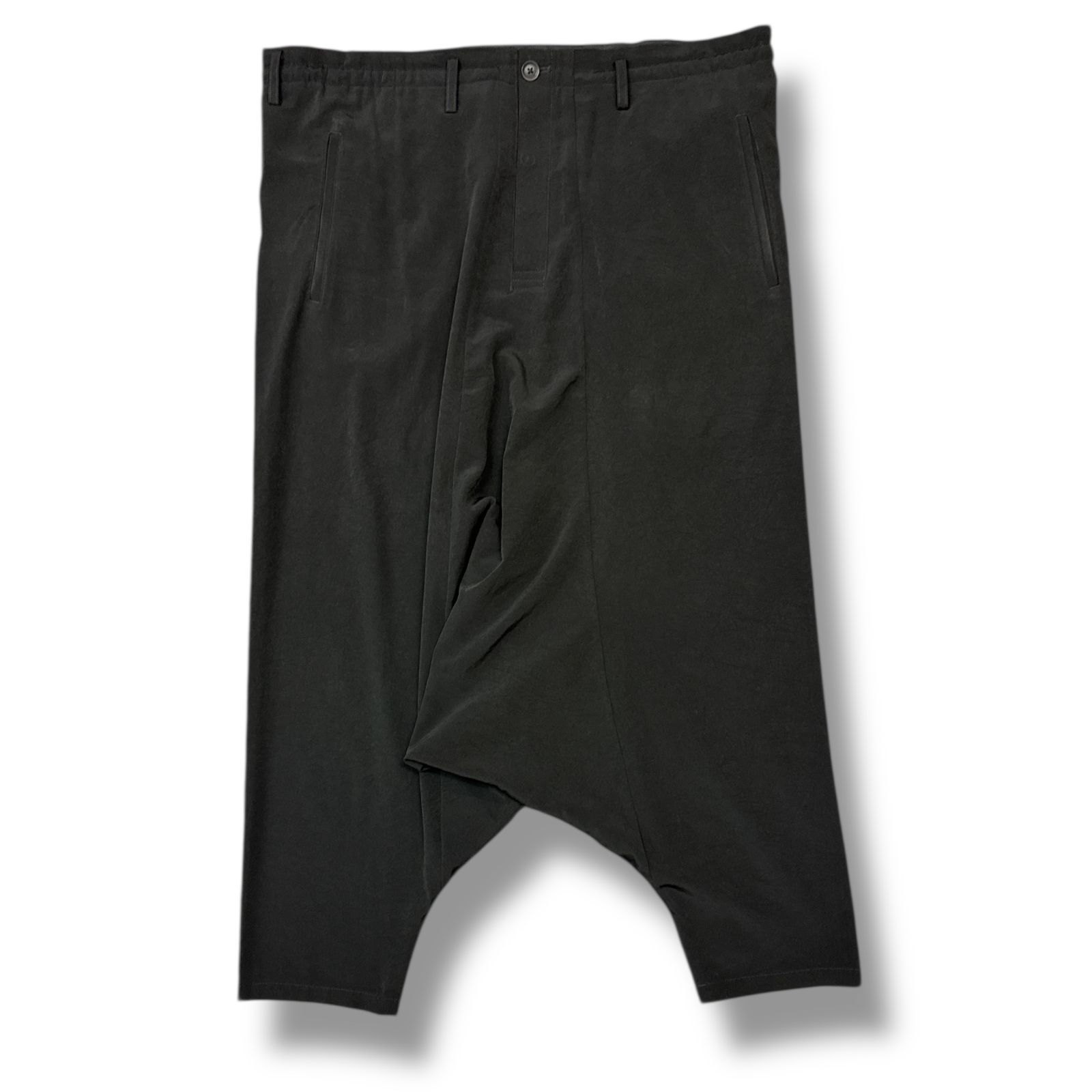 楽天市場】ヨウジヤマモト サルエルパンツ（カラーブラック）の通販