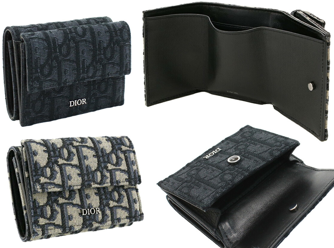 楽天市場】DIOR HOMME ディオールオム小銭入れ付きダブルホック2