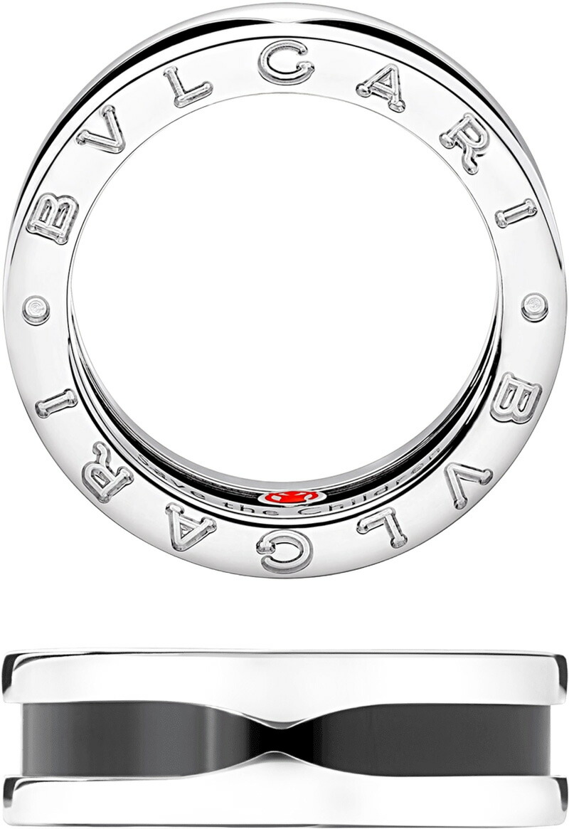 楽天市場】BVLGARI ブルガリ スターリングシルバーロゴ刻印指輪 メンズ