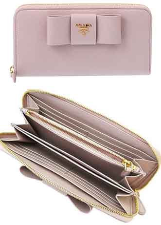 楽天市場】PRADA プラダ小銭入れ付きラウンドファスナー長財布ビッグ