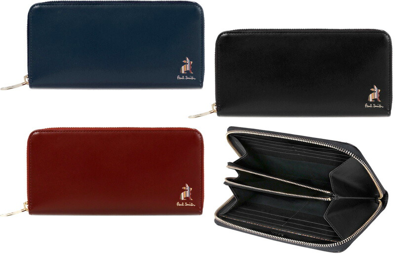 楽天市場】Paul Smith ポールスミス 小銭入れ付きラウンドファスナー長
