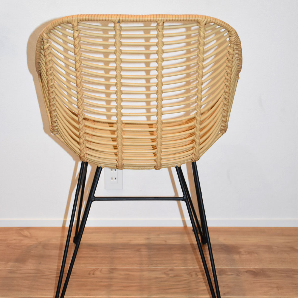 楽天市場】ラタンチェア チェア おしゃれ 北欧 カフェ ダイニング