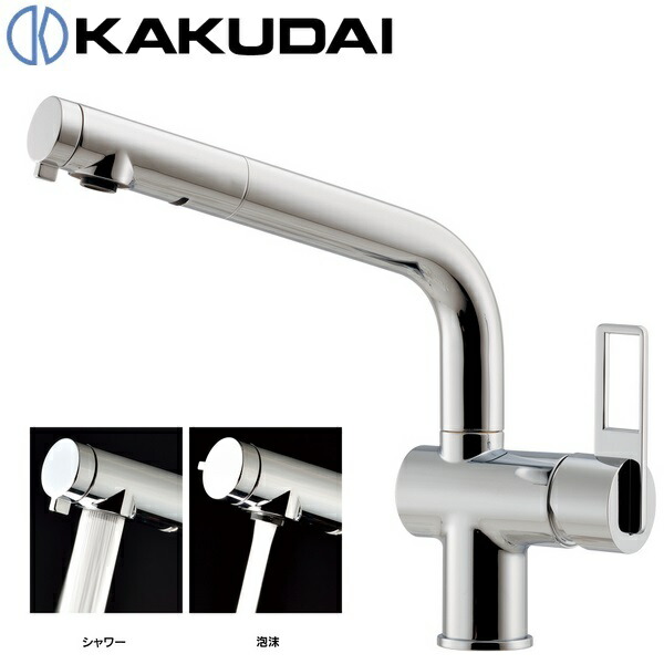 カクダイ シングルレバー混合栓 117-047 (水栓金具) 価格比較 - 価格.com