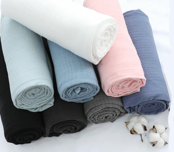 楽天市場】入荷、三重のダブルガーゼ、コットン100%の柔らかい生地