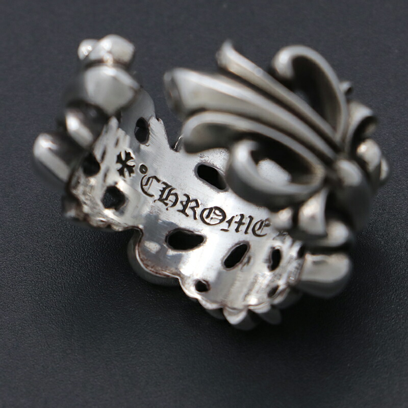 楽天市場】クロムハーツ【CHROMEHEARTS】ダブルフローラルクロスリング