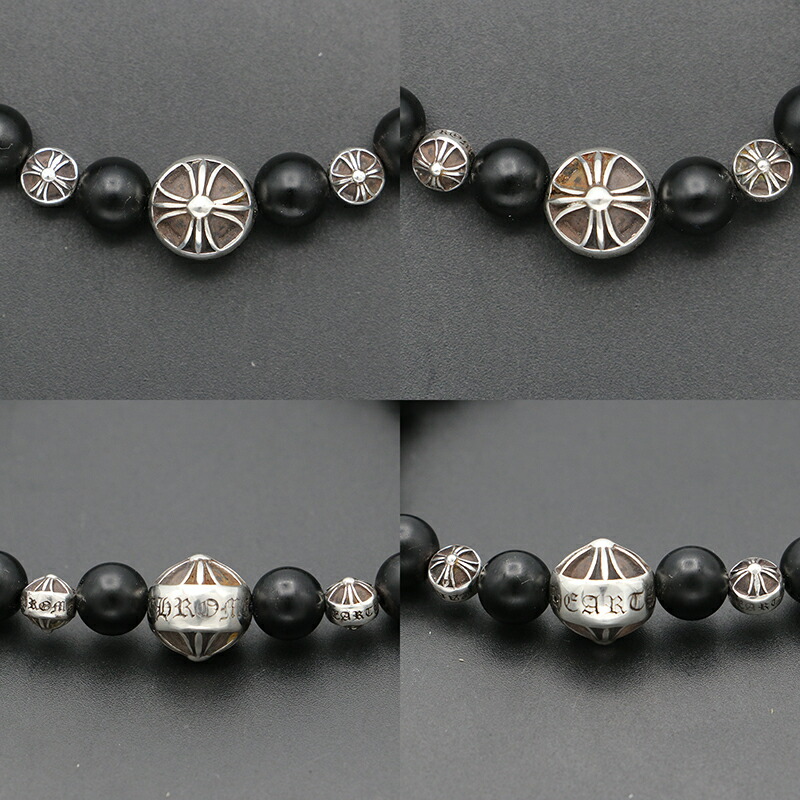 楽天市場】クロムハーツ【CHROMEHEARTS】 ビーズブレスレット/マット