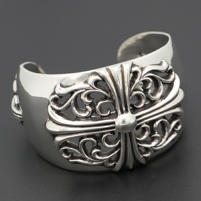 楽天市場】クロムハーツ【CHROMEHEARTS】ワイドカフバングル