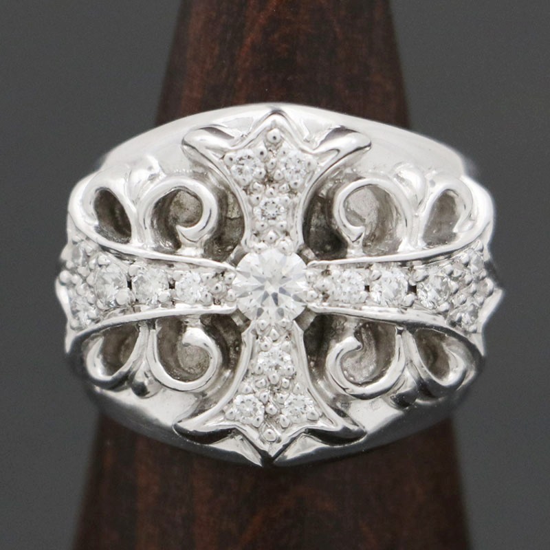 楽天市場】クロムハーツ【CHROMEHEARTS】【保証書付】【K18WG】【純正