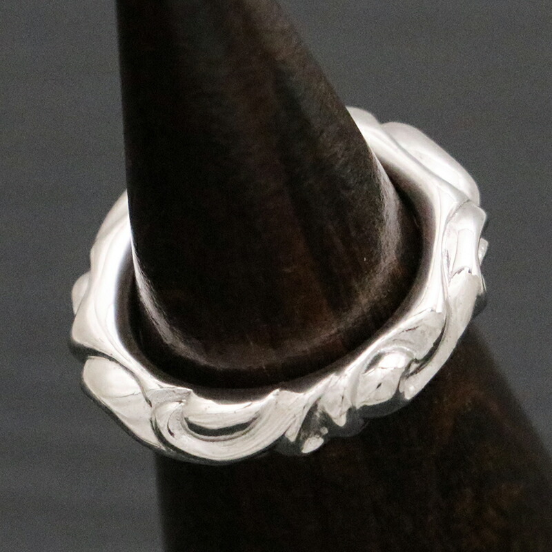 楽天市場】クロムハーツ【CHROMEHEARTS】【K18WG】スクロールバンド