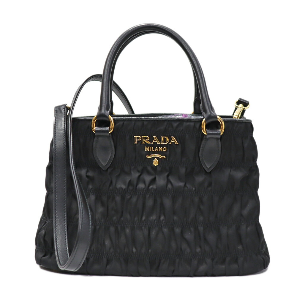 楽天市場】プラダ ナイロン ギャザー 2wayの通販