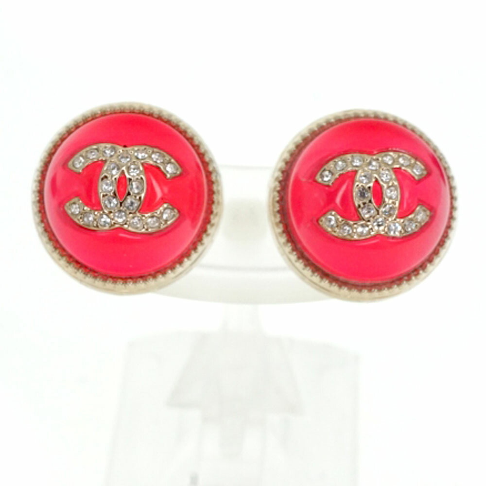 楽天市場】CHANEL【シャネル】 ピアス ピンク系 ビビットカラー 蛍光色