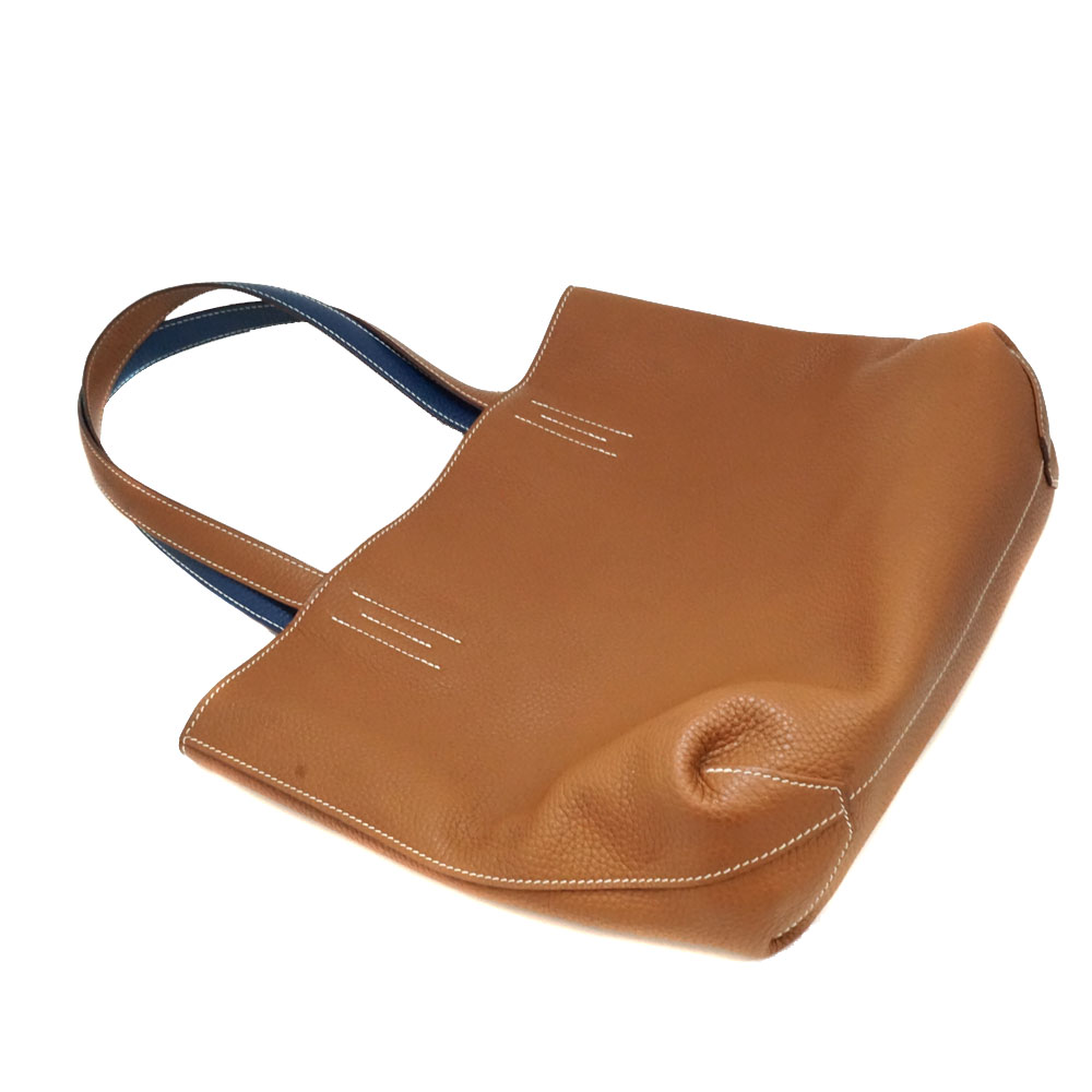 楽天市場】HERMES【エルメス】ドゥブルセンス36 トートバッグ レザー