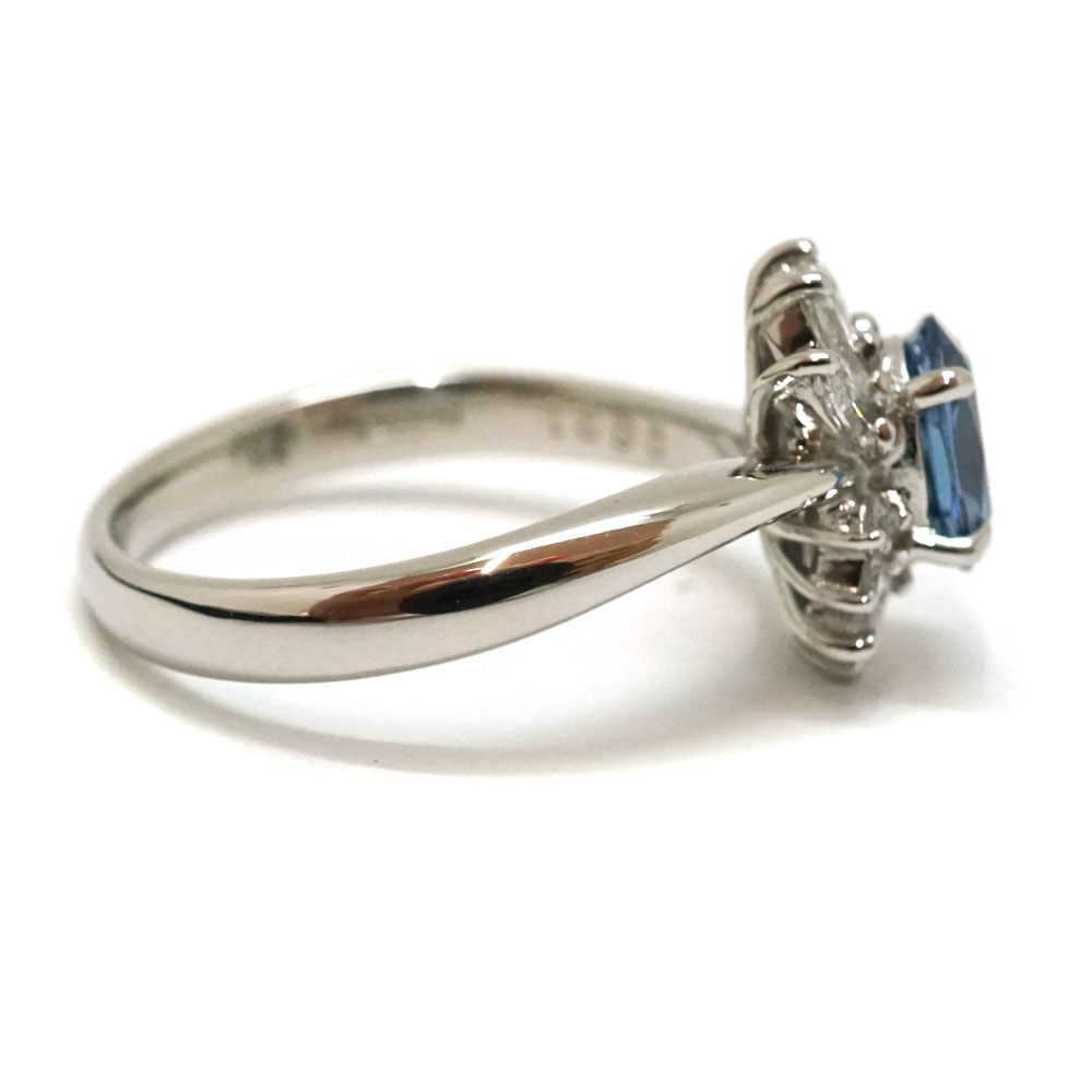 楽天市場】Pt900 プラチナ リング 指輪 タンザナイト0.691ct