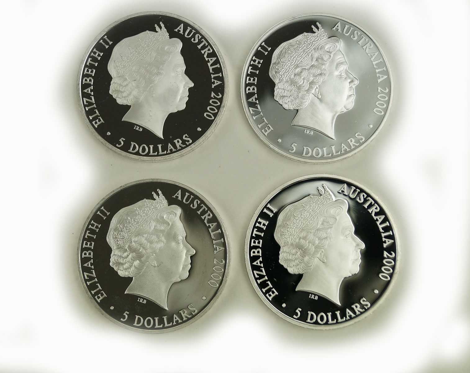 楽天市場】【2000年シドニーオリンピック公式記念コイン 5ドル銀貨4