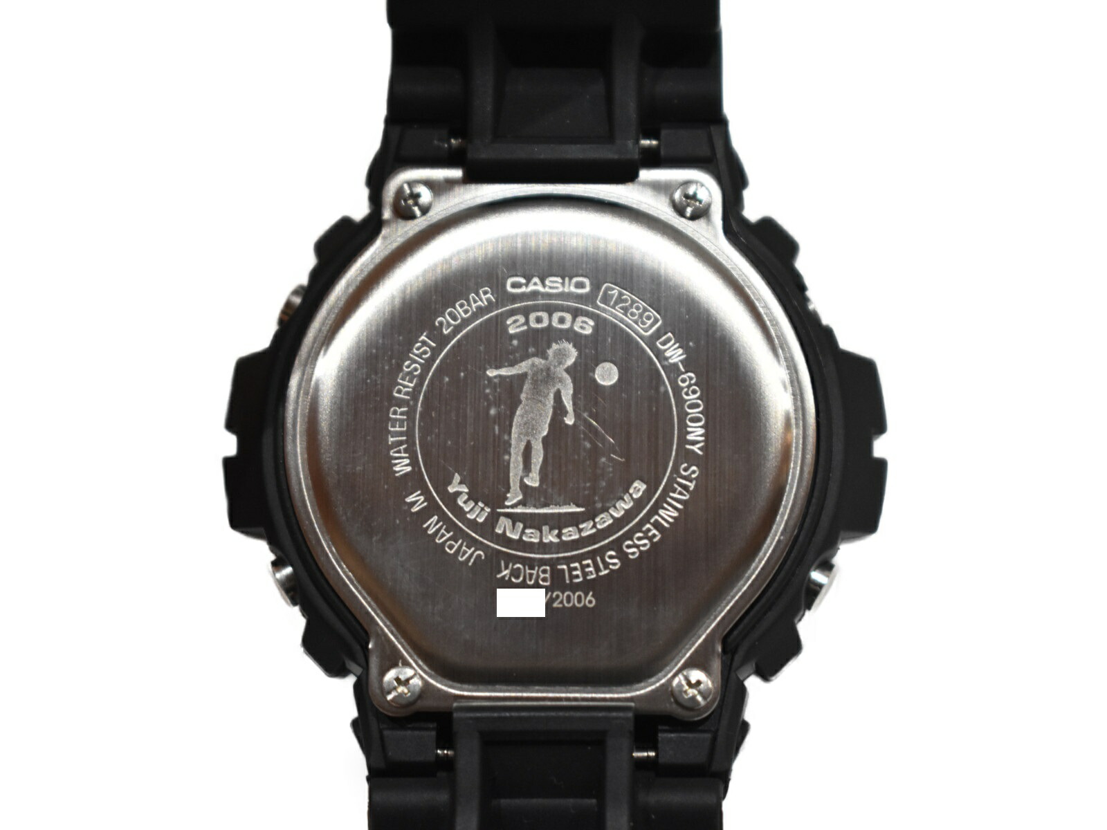 楽天市場】【コラボ品☆】 CASIO G-SHOCK 中澤佑二選手コラボ DW